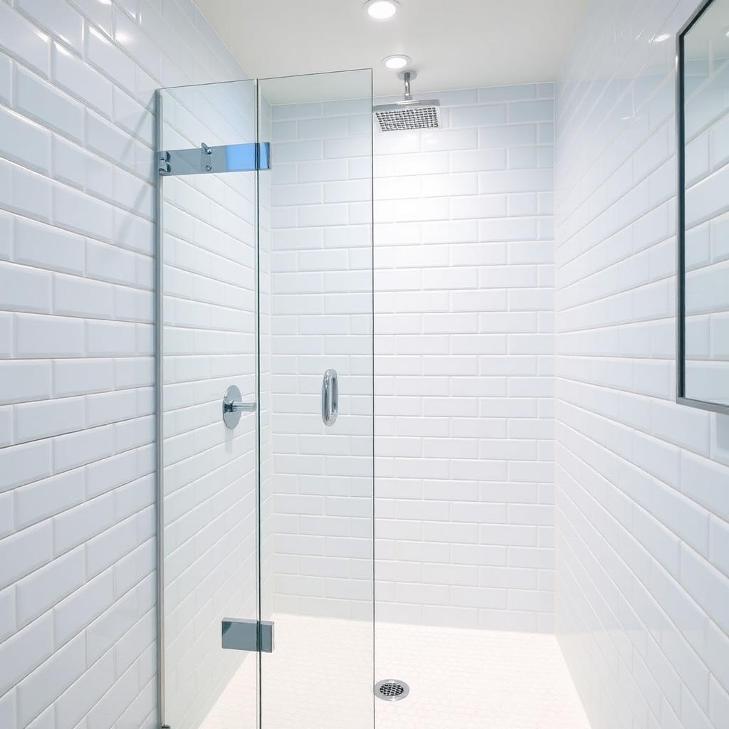 Bathroom tile and grout restored
